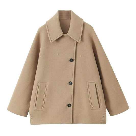 WOOLEN BLENDS COAT